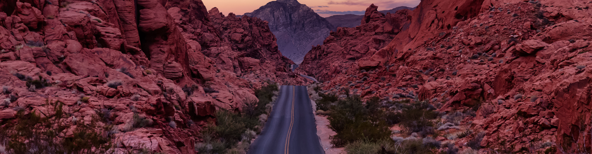 Valley of Fire State Park, Nevada scenic road in the desert